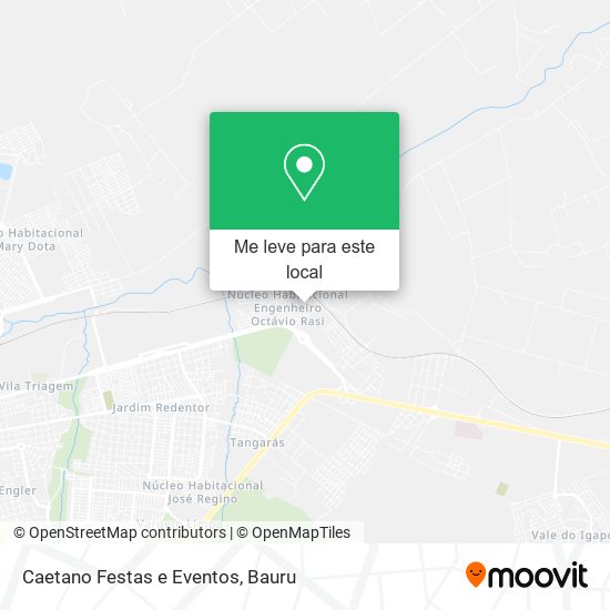 Caetano Festas e Eventos mapa