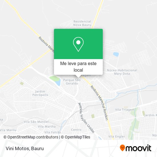 Vini Motos mapa