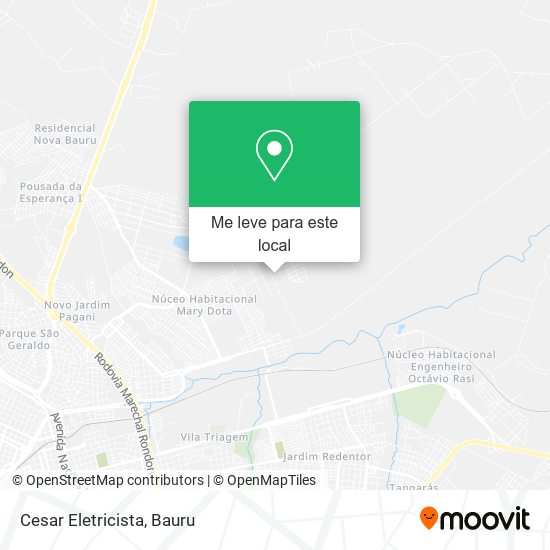 Cesar Eletricista mapa