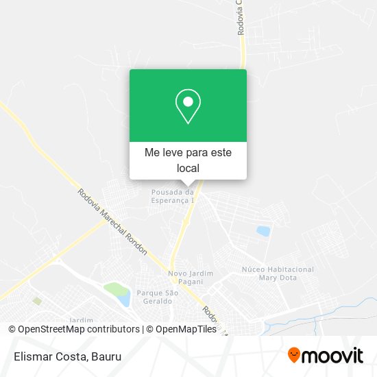 Elismar Costa mapa