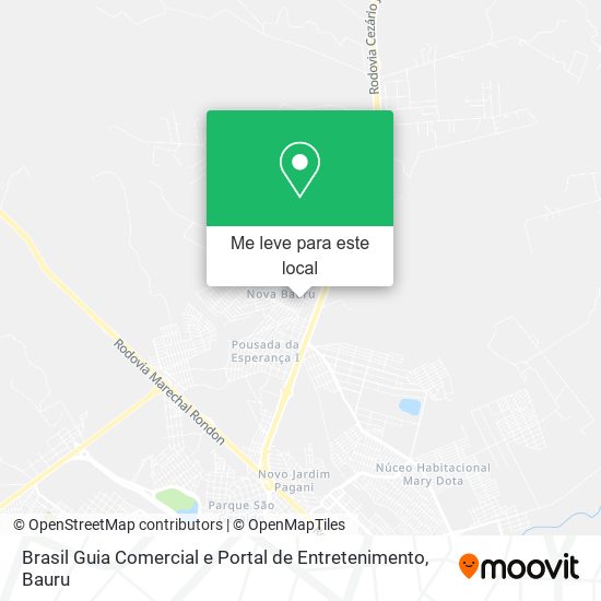 Brasil Guia Comercial e Portal de Entretenimento mapa