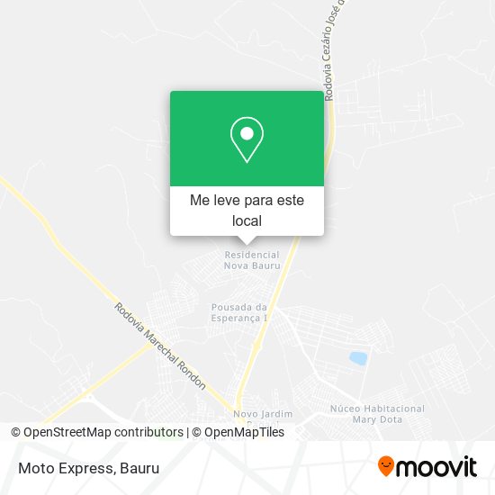 Moto Express mapa