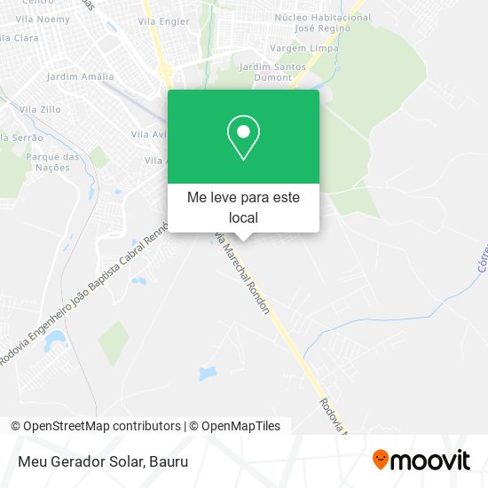 Meu Gerador Solar mapa