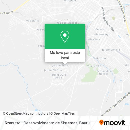 Rzanutto - Desenvolvimento de Sistemas mapa