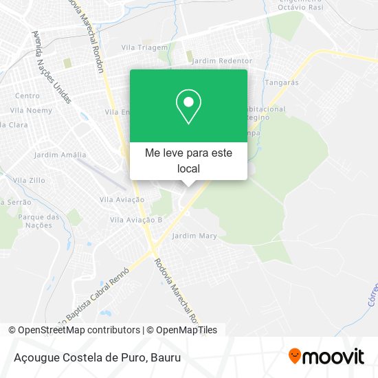 Açougue Costela de Puro mapa