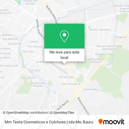 Mm Testa Cosmeticos e Colchoes Ltda Me mapa