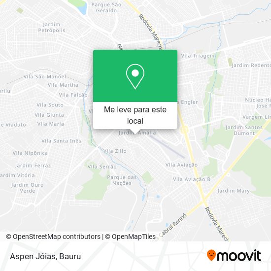Aspen Jóias mapa