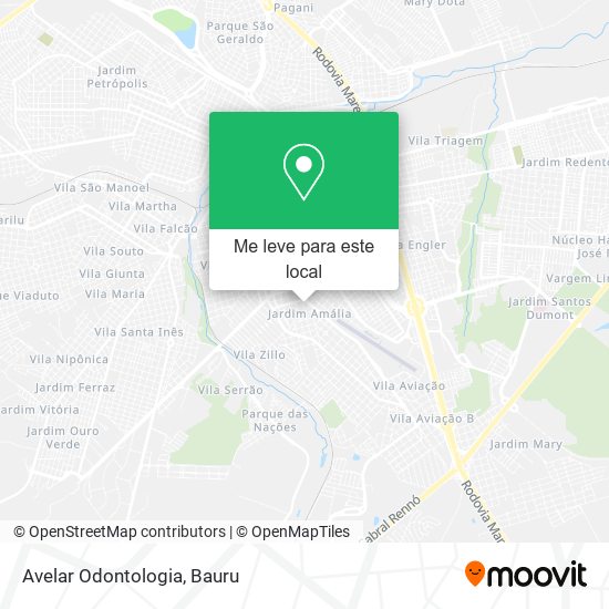 Avelar Odontologia mapa