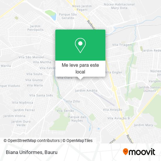 Biana Uniformes mapa