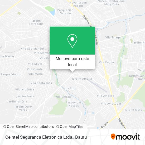 Ceintel Seguranca Eletronica Ltda. mapa