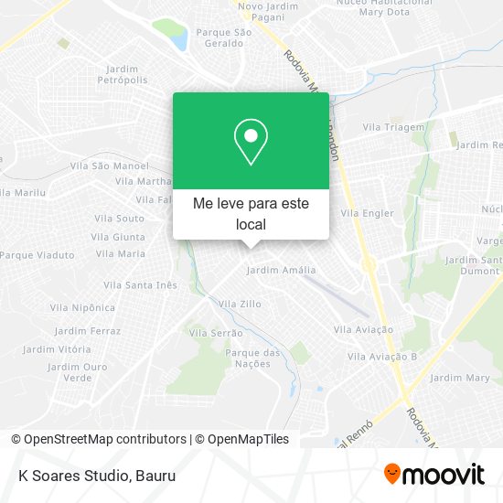 K Soares Studio mapa