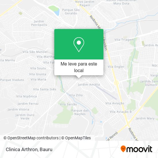 Clinica Arthron mapa