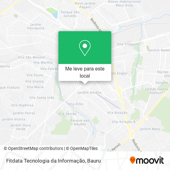 Fitdata Tecnologia da Informação mapa