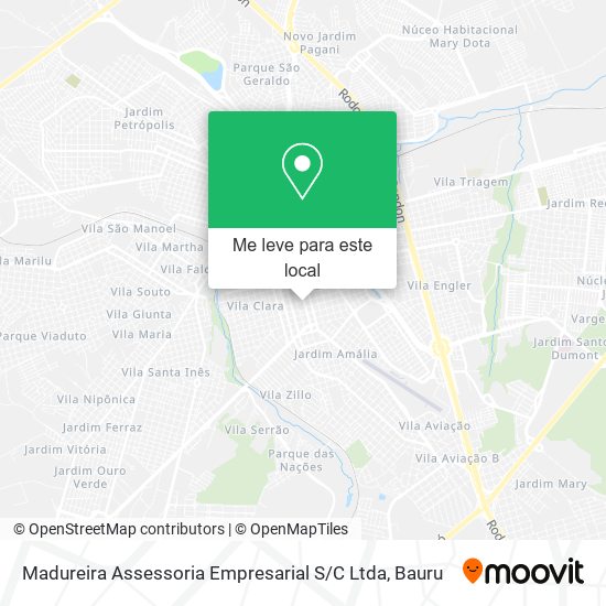 Madureira Assessoria Empresarial S / C Ltda mapa