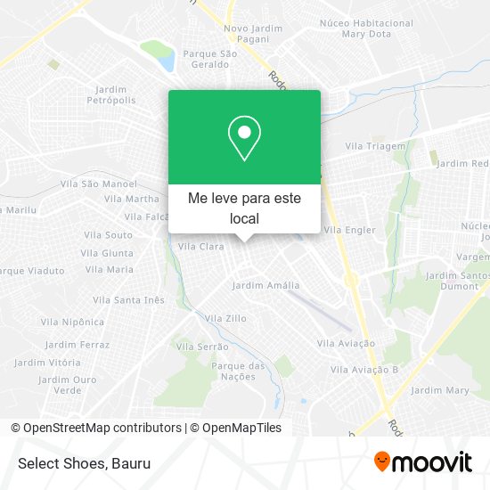 Select Shoes mapa