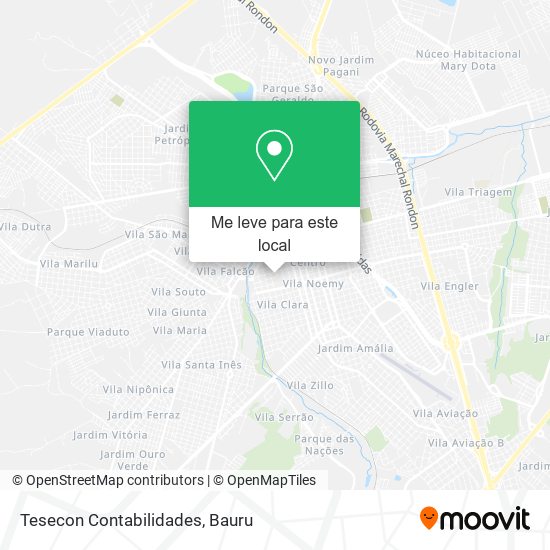 Tesecon Contabilidades mapa