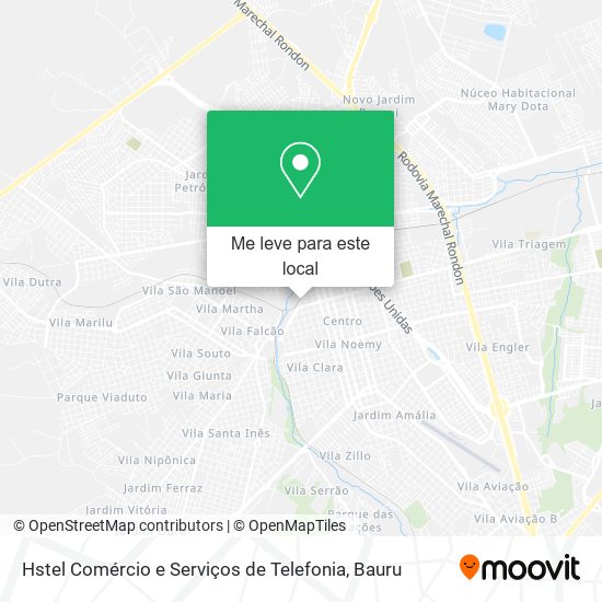 Hstel Comércio e Serviços de Telefonia mapa