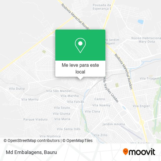 Md Embalagens mapa