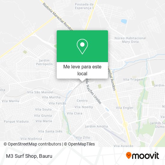 M3 Surf Shop mapa