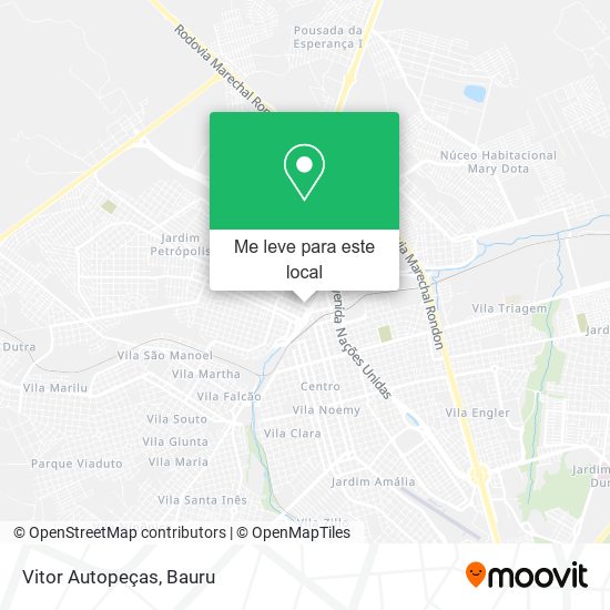Vitor Autopeças mapa