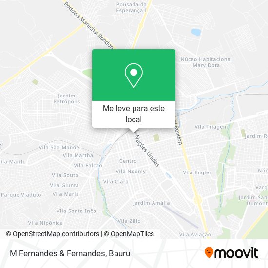 M Fernandes & Fernandes mapa