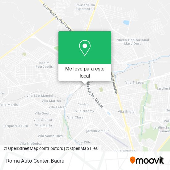 Roma Auto Center mapa