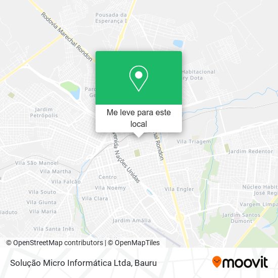 Solução Micro Informática Ltda mapa