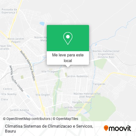 Climatisa Sistemas de Climatizacao e Servicos mapa