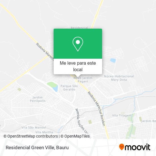 Residencial Green Ville mapa