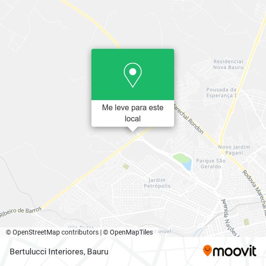 Bertulucci Interiores mapa