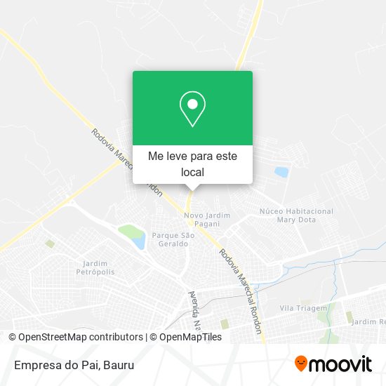 Empresa do Pai mapa