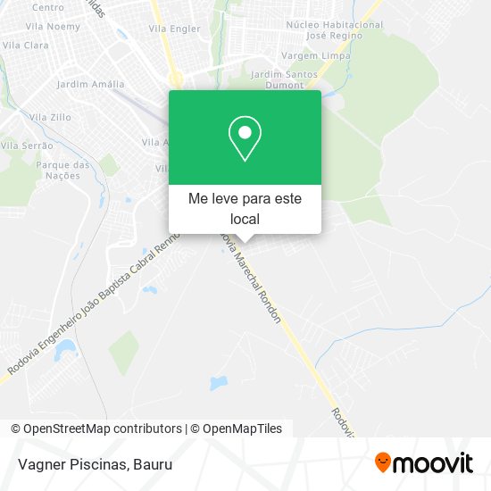 Vagner Piscinas mapa