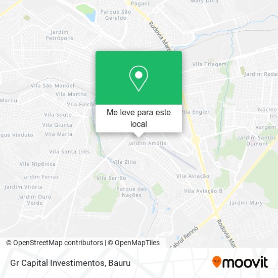 Gr Capital Investimentos mapa