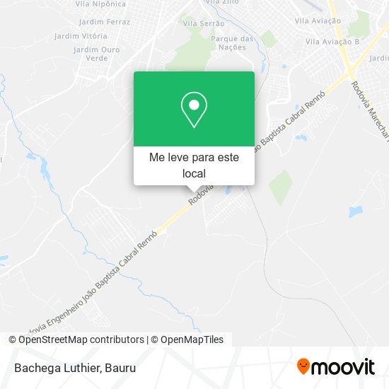 Bachega Luthier mapa