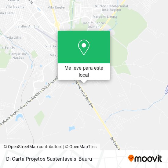 Di Carta Projetos Sustentaveis mapa