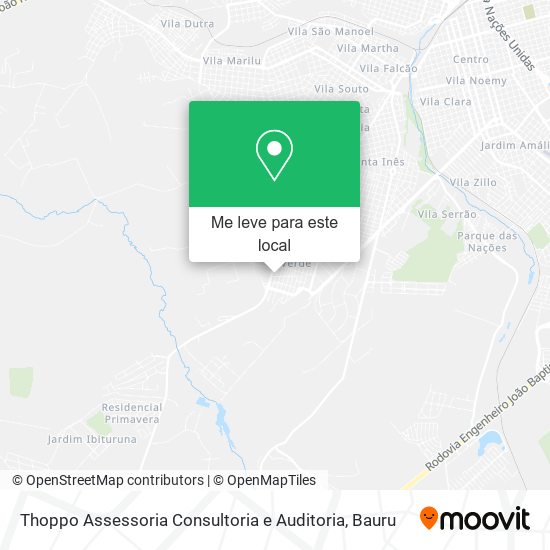 Thoppo Assessoria Consultoria e Auditoria mapa