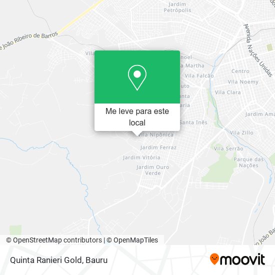 Quinta Ranieri Gold mapa