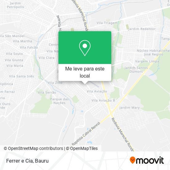 Ferrer e Cia mapa