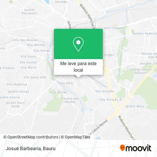 Josué Barbearia mapa