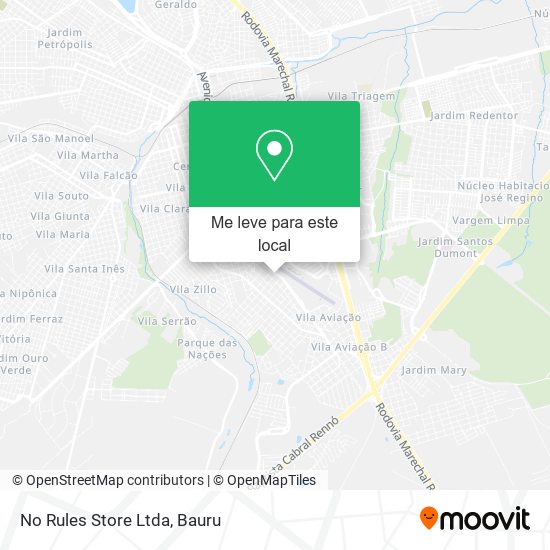 No Rules Store Ltda mapa