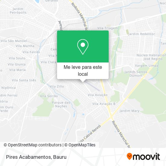 Pires Acabamentos mapa