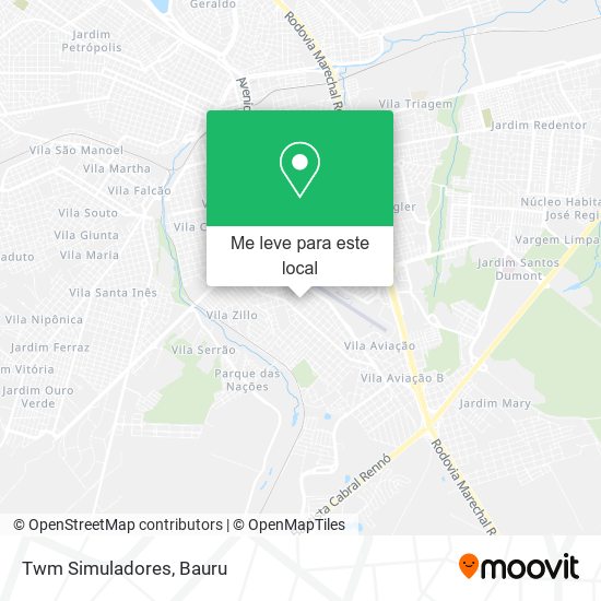 Twm Simuladores mapa