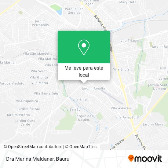 Dra Marina Maldaner mapa
