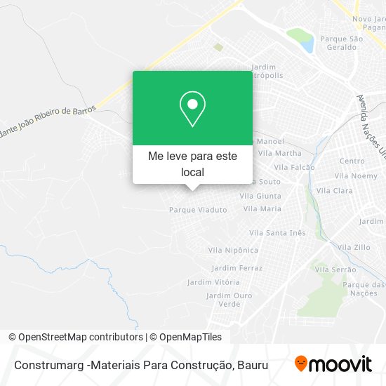 Construmarg -Materiais Para Construção mapa