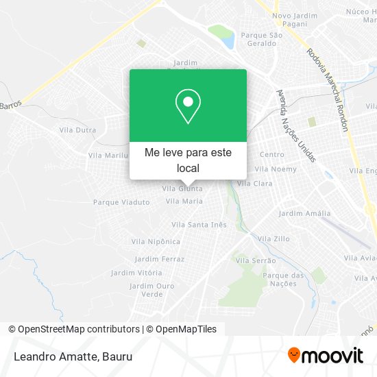 Leandro Amatte mapa