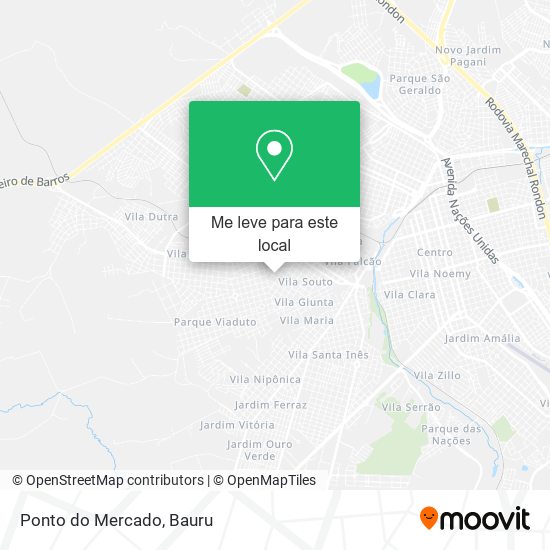 Ponto do Mercado mapa