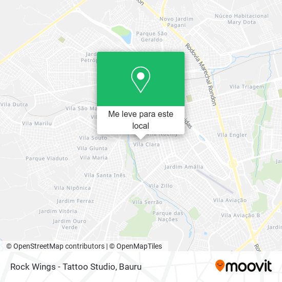 Rock Wings - Tattoo Studio mapa