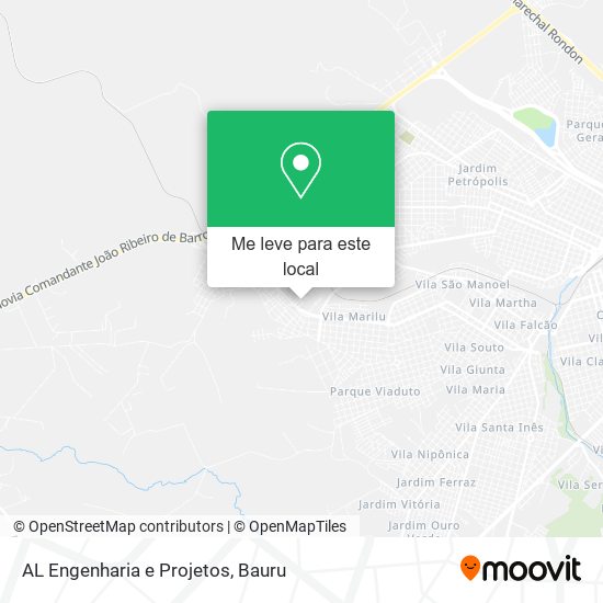AL Engenharia e Projetos mapa