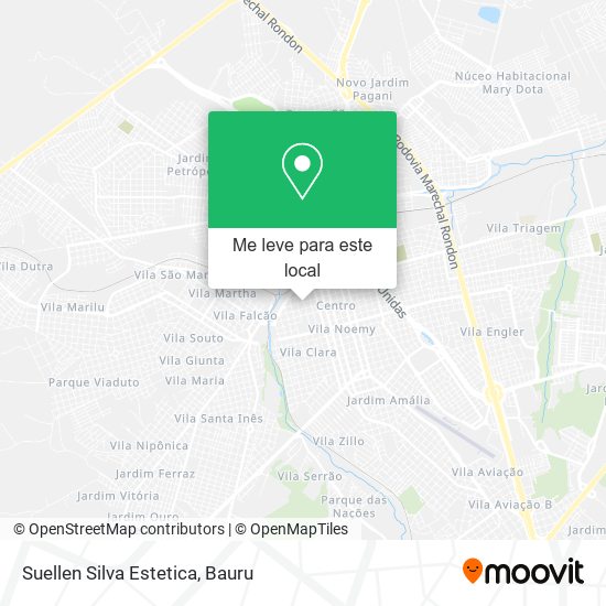 Suellen Silva Estetica mapa