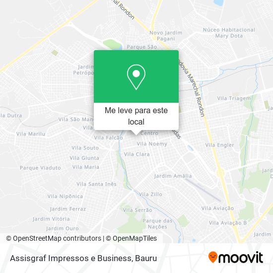 Assisgraf Impressos e Business mapa